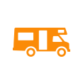 Motor Home & RV Icon
